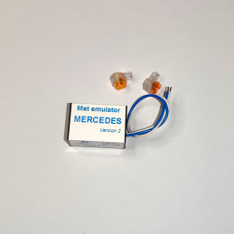 Emulador de diagnóstico esterilla de ocupación para Mercedes-Benz Clase C W202 S202 con 2 cables