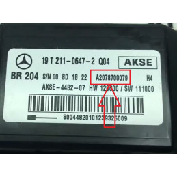 Diagnostický emulátor obsadenosti sedadiel AKSE pre Mercedes-Benz CLA 45 AMG C117 X117 (2013-2016)