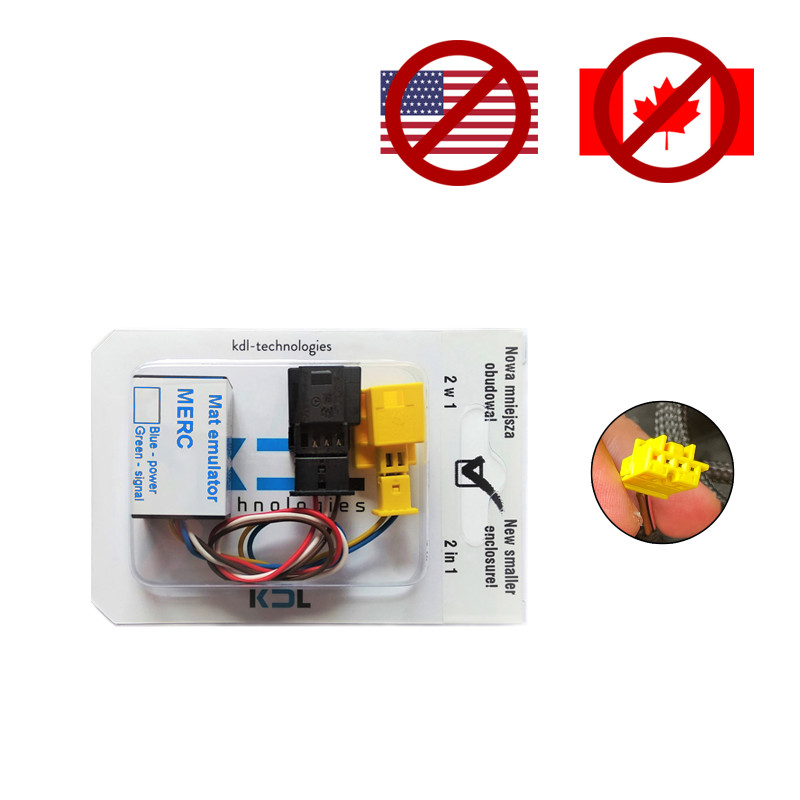 Seat Occupancy Mat Diagnostic Emulator for Mercedes-Benz C-Class W203 (2006-2007)