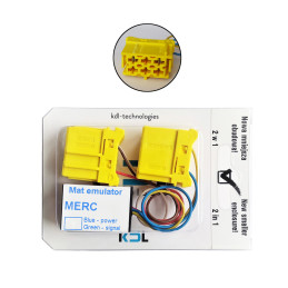 Émulateur de diagnostic de tapis de siège Capteur d'occupation pour Mercedes-Benz Classe S W220 CL C215 SL R230