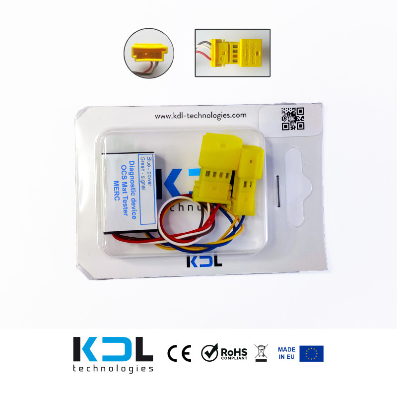 Emulatore diagnostico tappetino occupazione sedile per Mercedes-Benz W169 W245 con tappetino a 3 fili