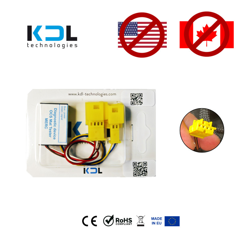 Seat Occupancy Mat Diagnostic Emulator for Mercedes-Benz C-Class W203 (2006-2007)